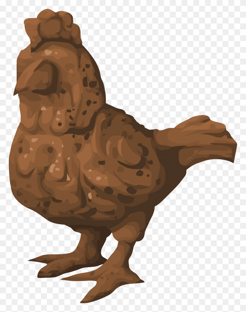 1863x2400 Artifact Chicken Brick Icons Png - Chicken PNG