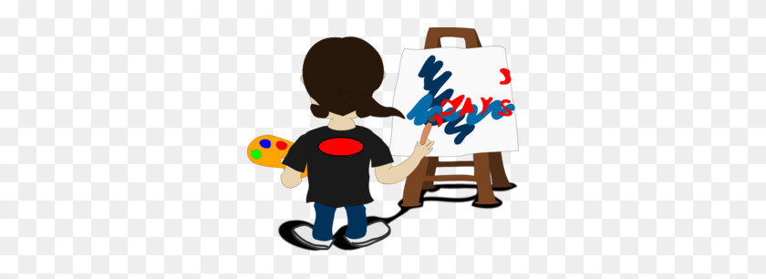 298x246 Artist Painting Md - Painting PNG