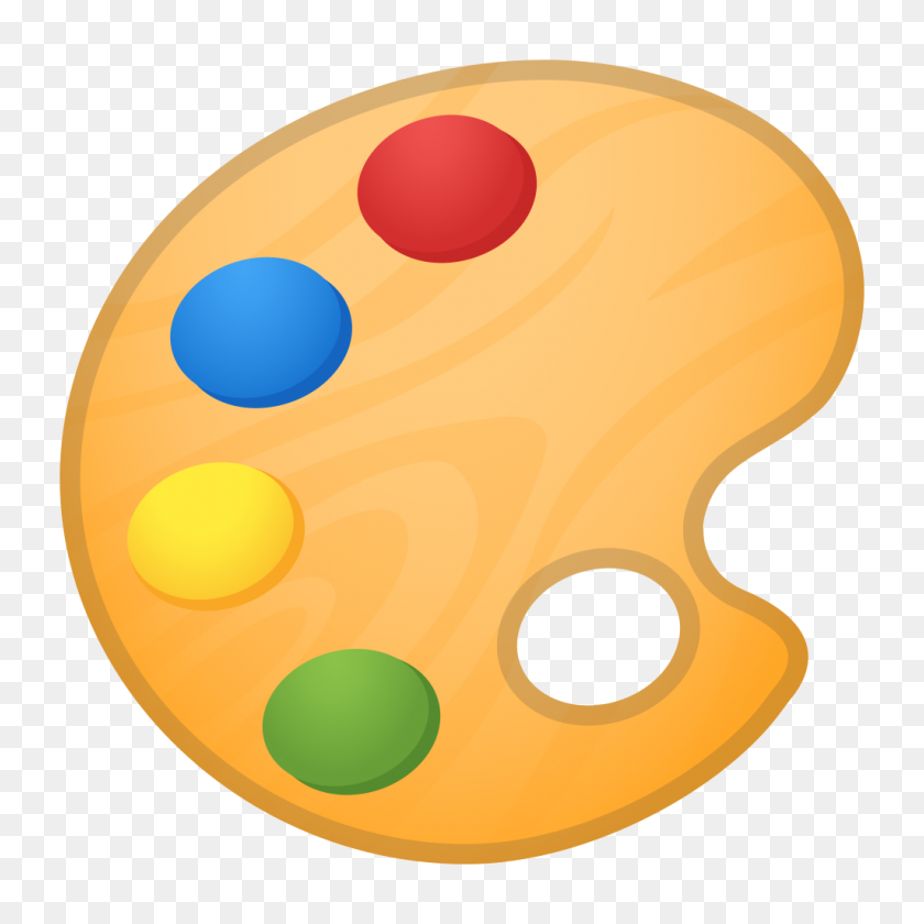 1024x1024 Artist Palette Icon Noto Emoji Activities Iconset Google - Artist Palette PNG