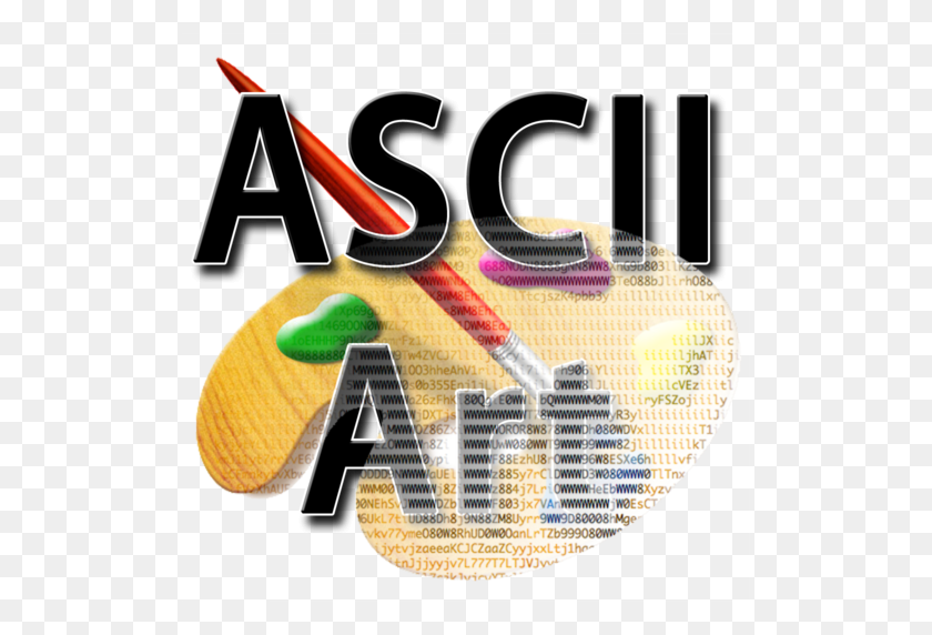 512x512 Покупка Произведений Искусства В Формате Ascii Для Mac Macupdate - Png В Ascii