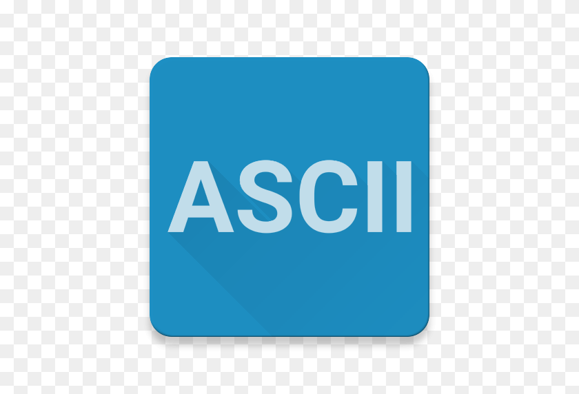 512x512 Ascii Table Download Apk For Android - PNG To Ascii