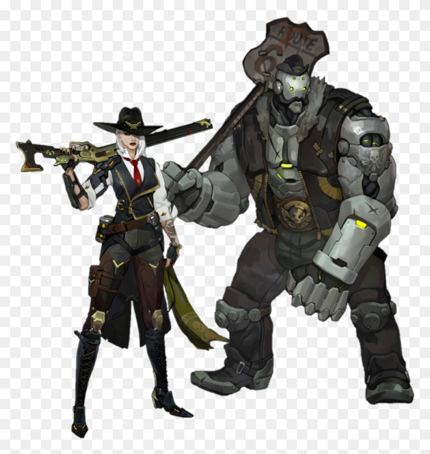 965x1025 Ashe - Mccree PNG