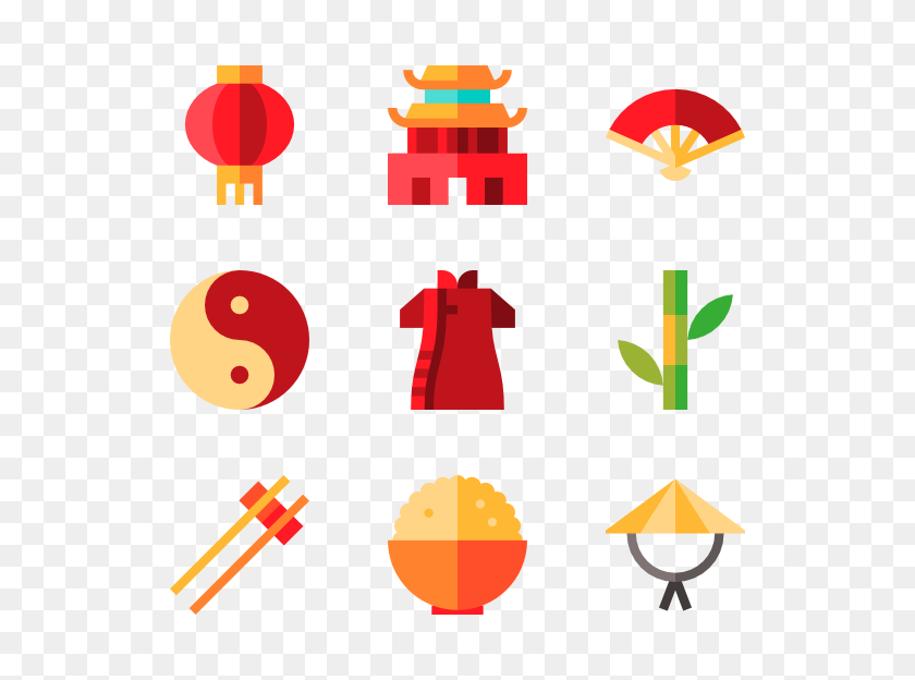600x564 Asia China Icon Packs - Asia PNG