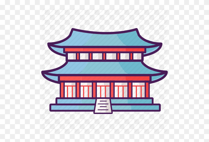 512x512 Asia, Gyeongbok, Gyeongbokgung, Korea, Landmark, Palace, Seoul Icon - Palace PNG