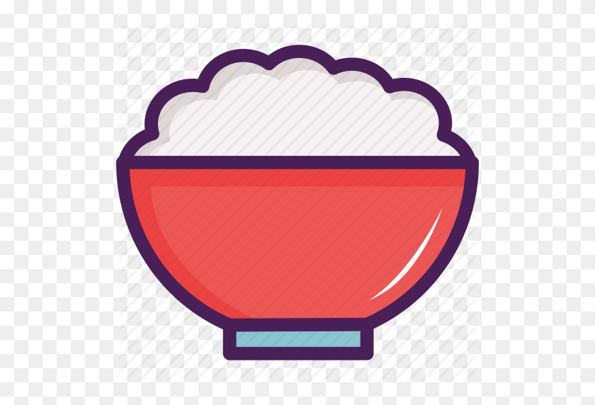 512x512 Asian, Bowl, Restaurant, Rice Icon - Rice Clipart