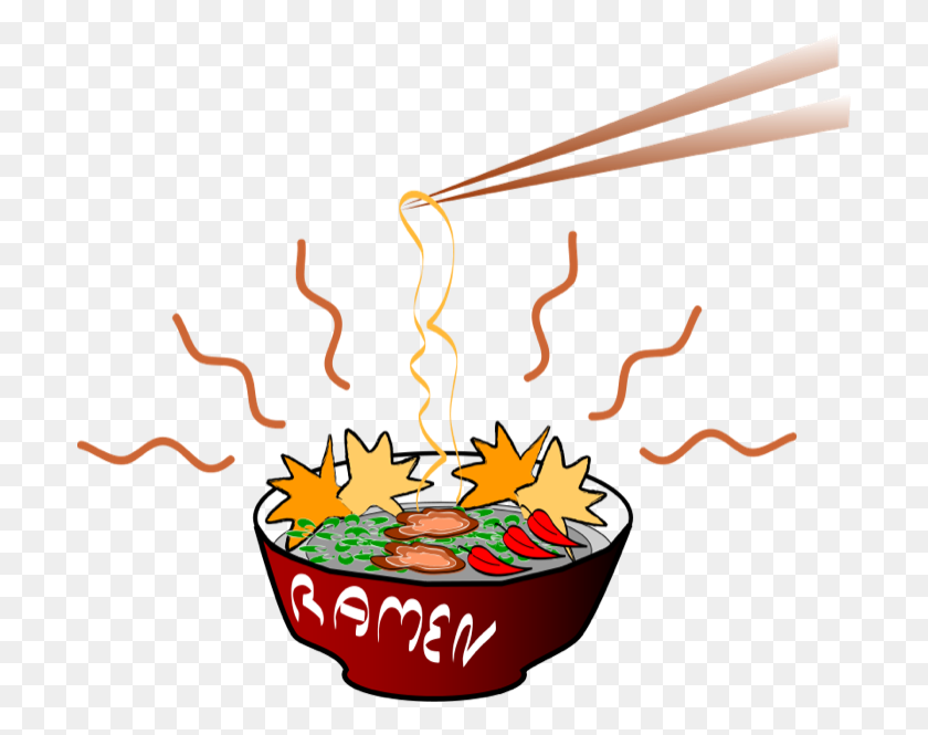 700x605 Asian Food Clipart - Rice Bowl Clipart