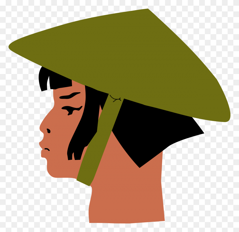 2400x2326 Asian Lady's Head Icons Png - Asian PNG