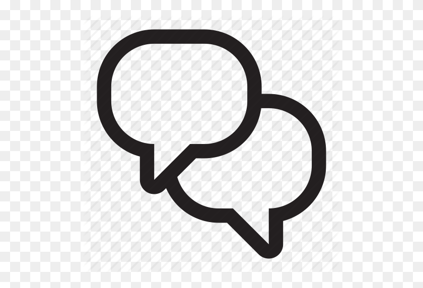 512x512 Ask, Bubbles, Comment, Conversation, Dialogue, Help, Message - Dialogue Clipart