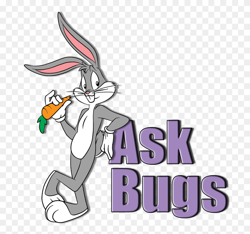 710x728 Ask Bugs - Bugs Bunny PNG