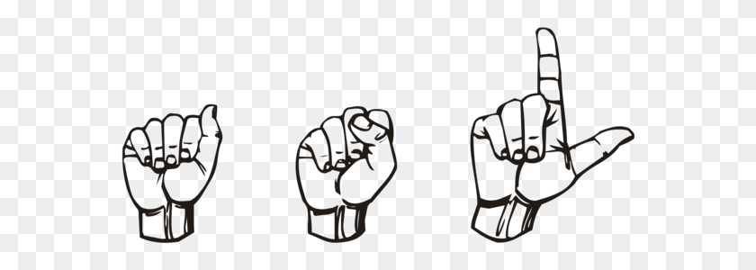 570x240 Asl Unlocking Communication Huffpost - Sign Language Clip Art