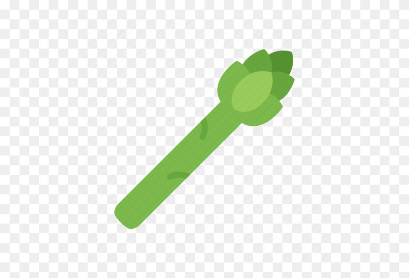 512x512 Asparagus, Colour, Cooking, Food, Garden, Health, Vegetable Icon - Asparagus PNG