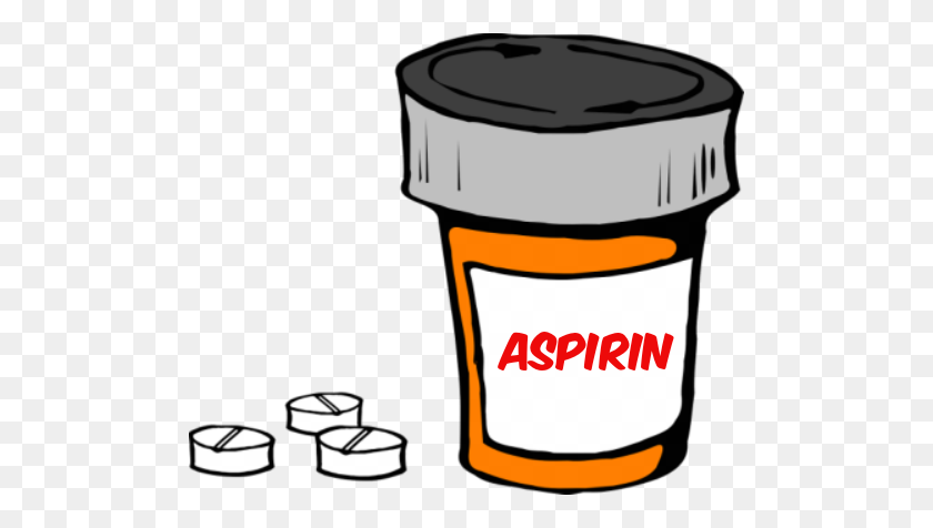 500x416 Aspirin - Aspirin Clipart