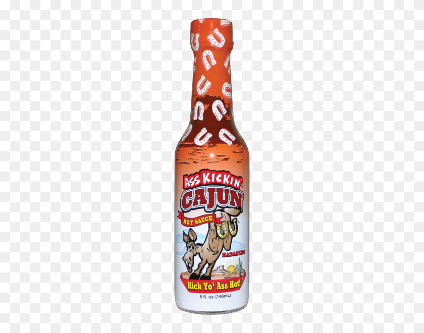 600x600 Ass Kickin' Cajun Hot Sauce - Hot Sauce PNG