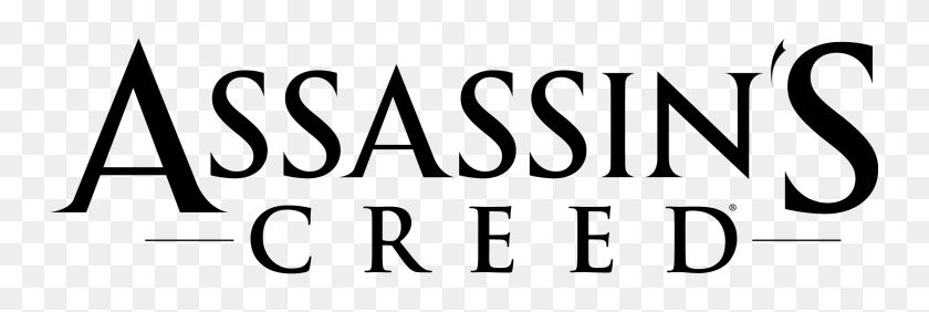 2344x669 Assassin's Creed Texto Logotipo - Assassins Creed Logotipo Png