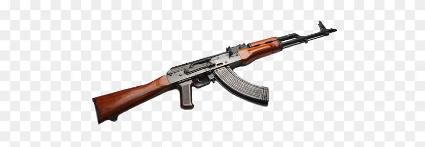 500x231 Rifle De Asalto Clipart Ruso - Tatuaje De Pistola Png
