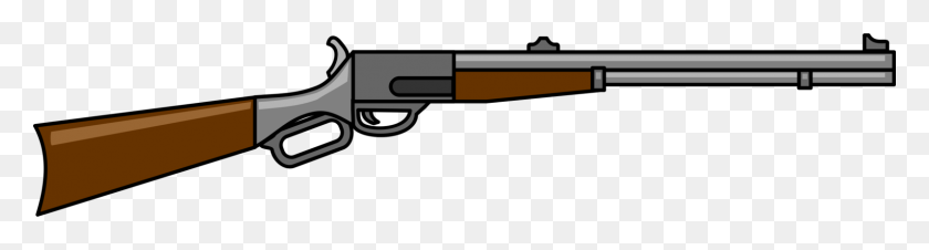 1594x340 Assault Rifle Firearm Gun Sniper Rifle - Sniper Rifle Clipart