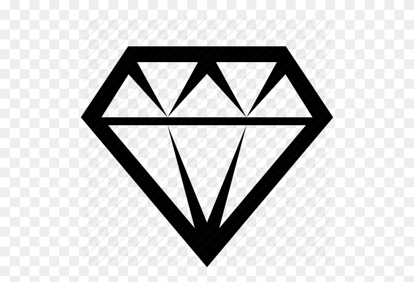 512x512 Asset, Diamond, Gem, Jewel, Jewelry, Ruby, Valuable Icon - Diamond Icon PNG