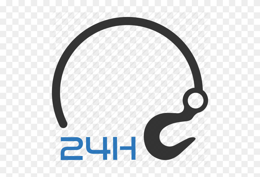 512x512 Assistance, Broken Down, Mechanic, Roadside, Tow, Towing Icon - Tow Hook Clipart