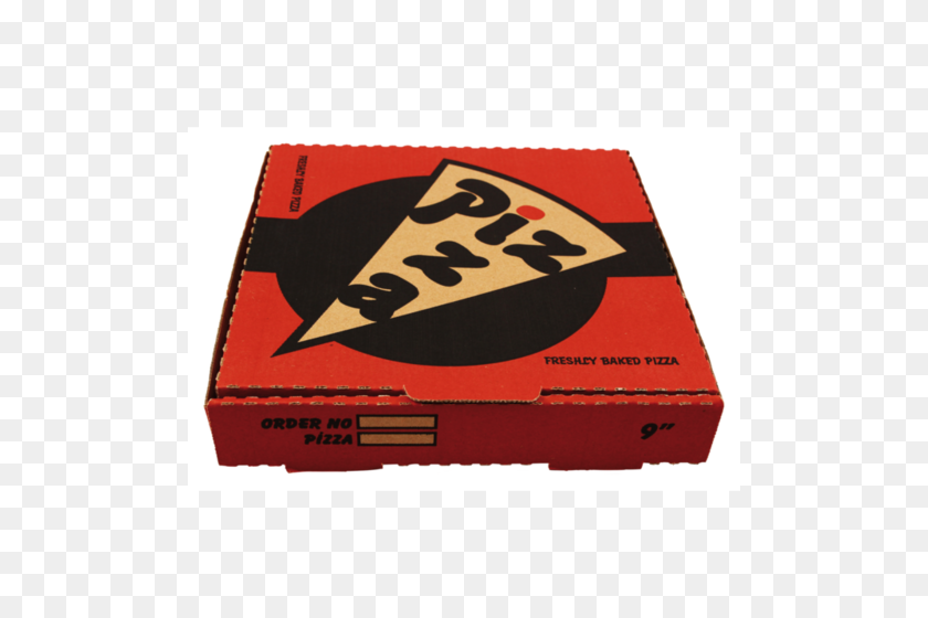 500x500 Caja De Pizza Surtida, Caja De Embalaje De Pizza - Caja De Pizza Png