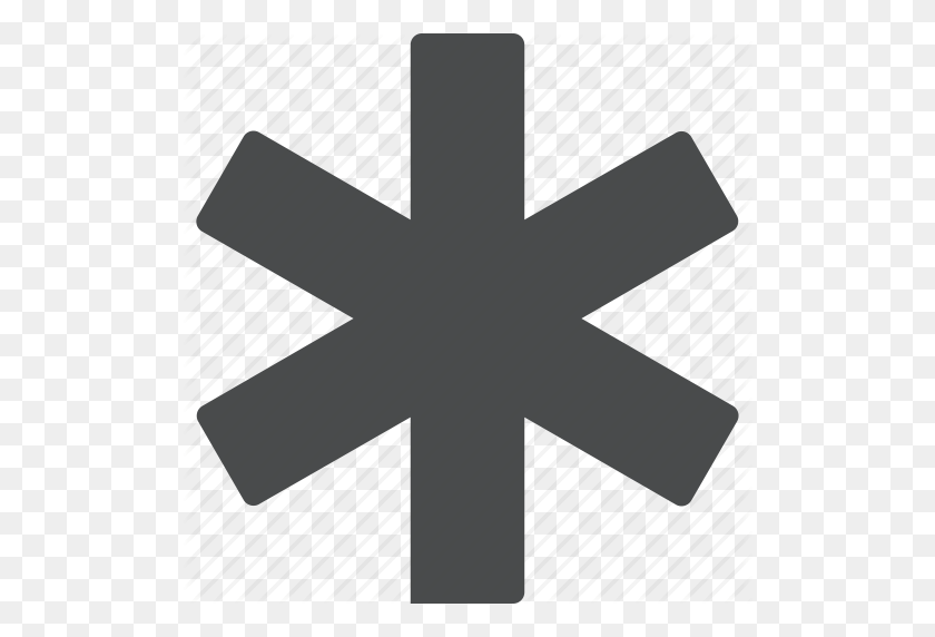 512x512 Asterisk, Star Icon - Asterisk PNG