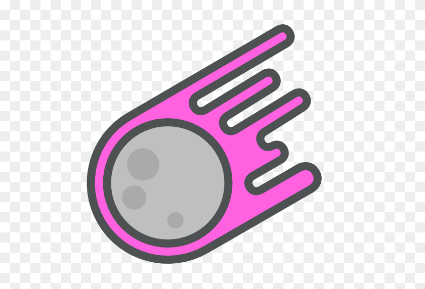 512x512 Asteroid, Space Icon Free Of Space Icons - Asteroid PNG
