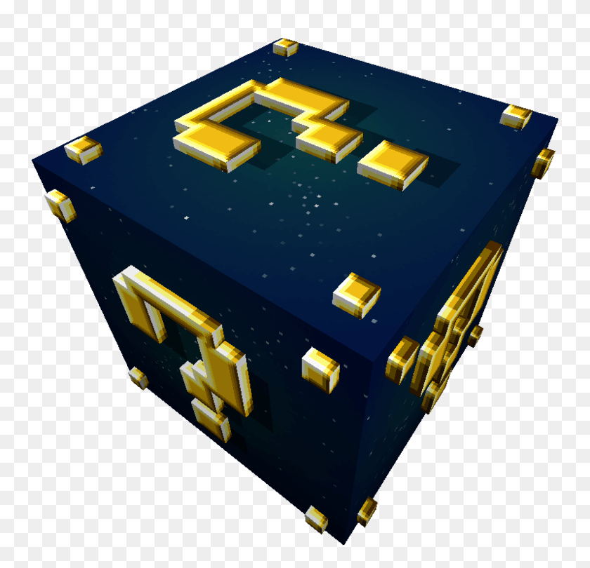 750x750 Astral Lucky Blocks Mod For Minecraft - Minecraft Blocks PNG