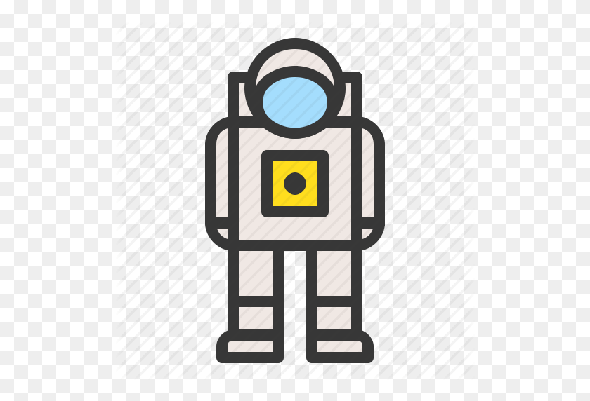 512x512 Astronaut, Astronomy, Avartar, Space, Space Suit Icon - Space Suit PNG