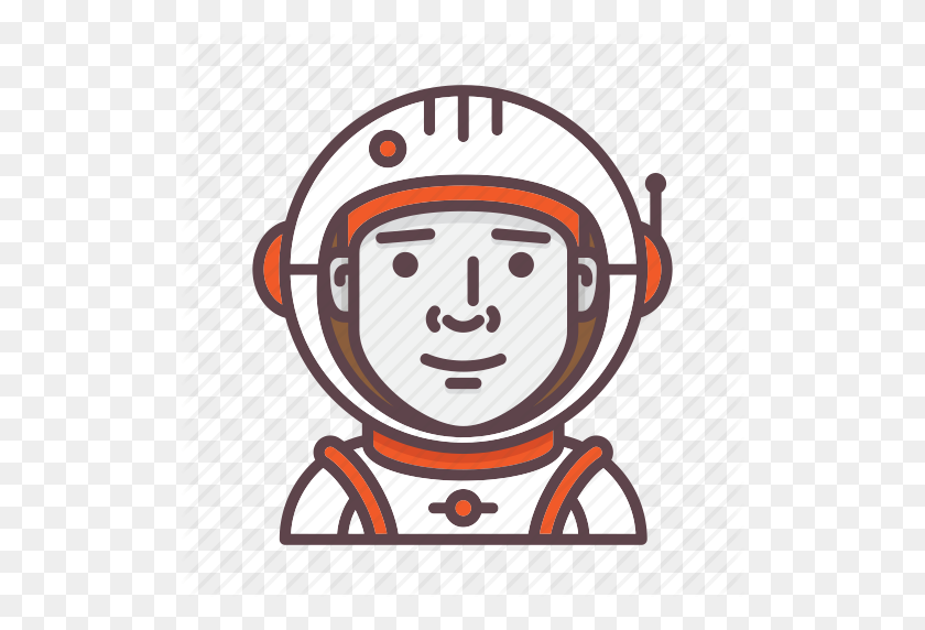 512x512 Космонавт, Астрономия, Космонавт, Наса, Профессия, Космонавт - Космический Корабль Клипарт Png