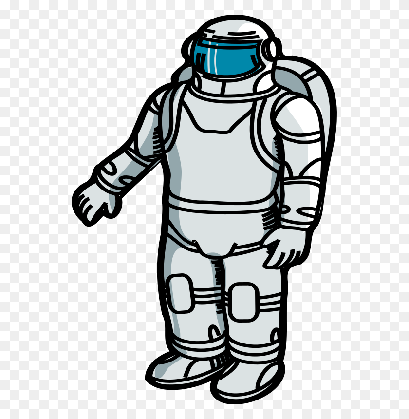 545x800 Astronaut Clipart Pdf - Astronaut Helmet Clipart