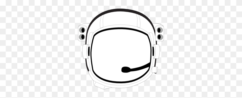 298x282 Astronaut Helmet Clip Art - Space Helmet PNG