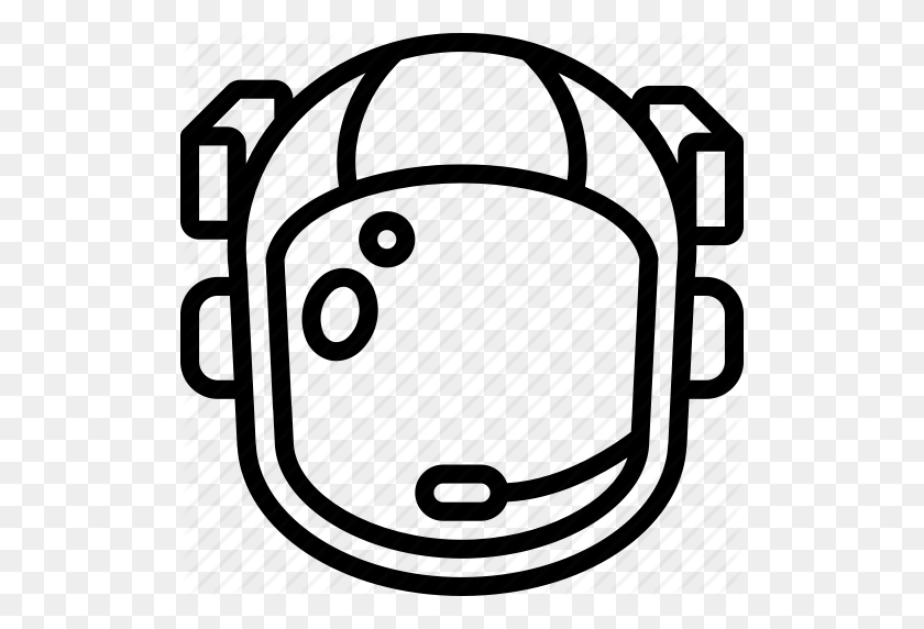 512x512 Astronaut, Helmet, Space Icon - Astronaut Helmet Clipart