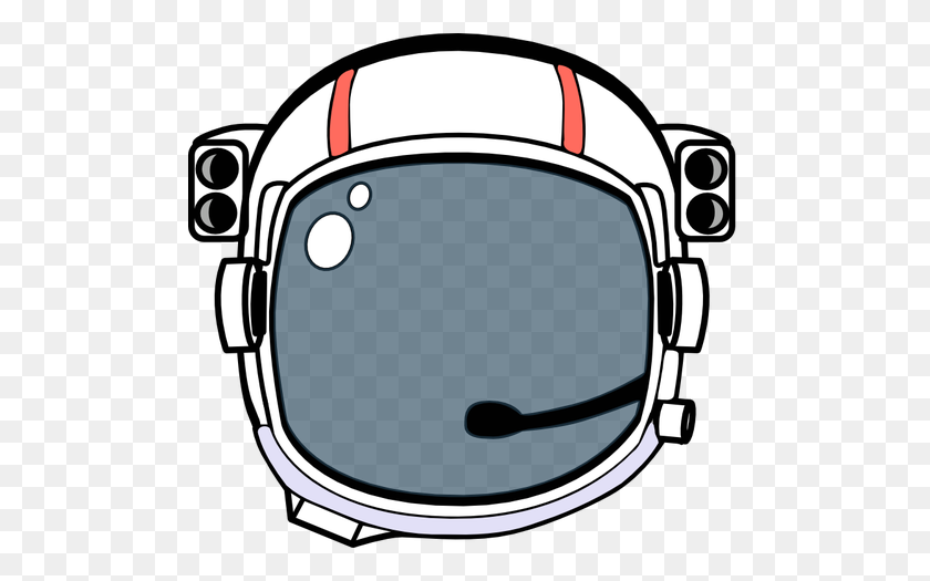 500x465 Astronaut Helmet Vector Illustration - Army Helmet Clipart