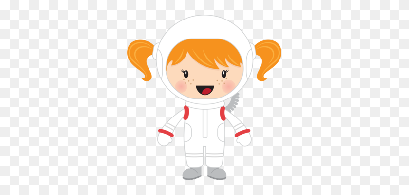 317x340 Astronaut Outer Space Line Art Cartoon Space Suit - Astronaut Clipart