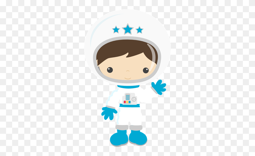 286x453 Astronauta - Clipart De Cumpleaños Para Niños