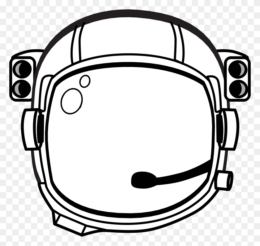 2400x2260 Astronaut's Helmet Icons Png - Space Suit PNG