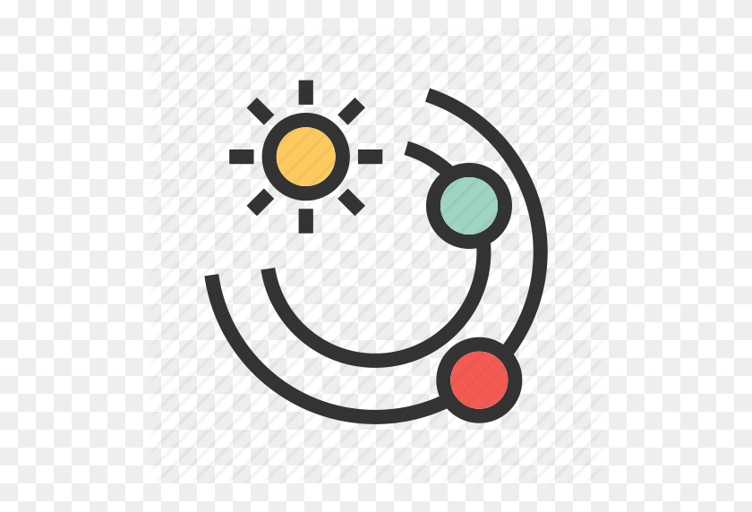 512x512 Astronomy, Planet, Planets, Solar, Space, Sun, System Icon - Solar System PNG
