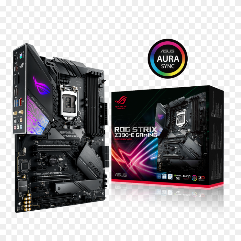 800x800 Asus Rog Strix E Intel - Motherboard PNG