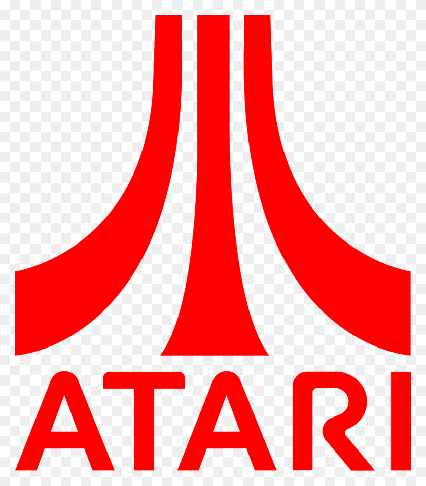 1024x1179 Atari Logo - Atari Logo PNG