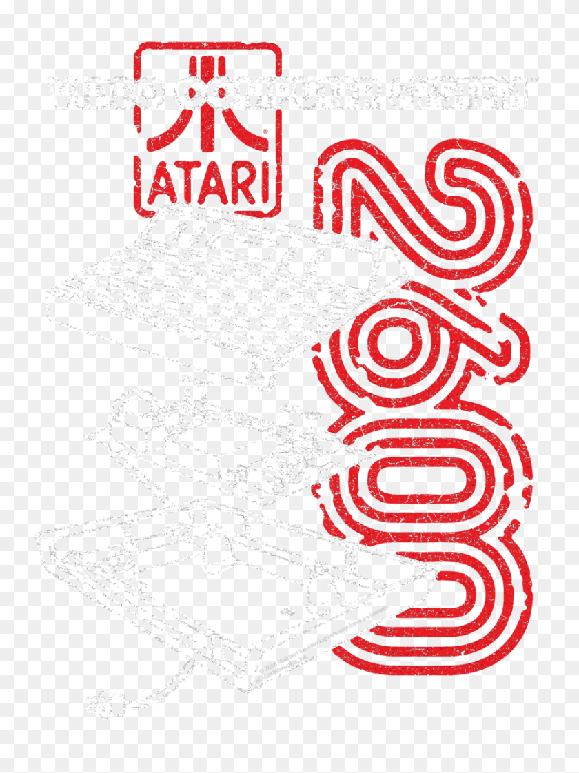 850x1158 Мужская Футболка Atari Ringer Sons Of Gotham - Атари 2600 Png