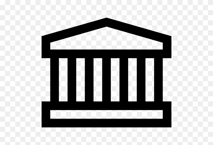 512x512 Athens Icon - Parthenon Clipart