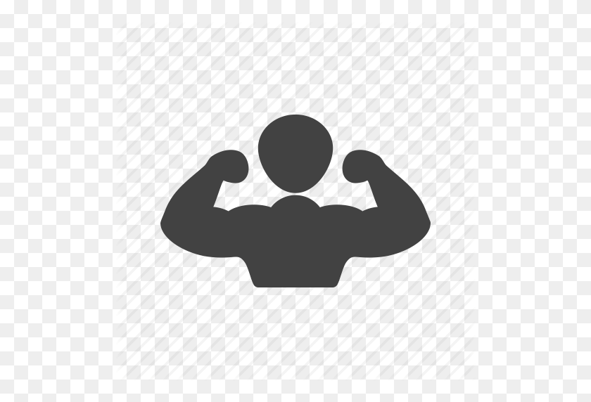 512x512 Athlete, Bodybuilder, Bodybuilding, Fitness, Gym, Man, Muscle Icon - Muscle PNG