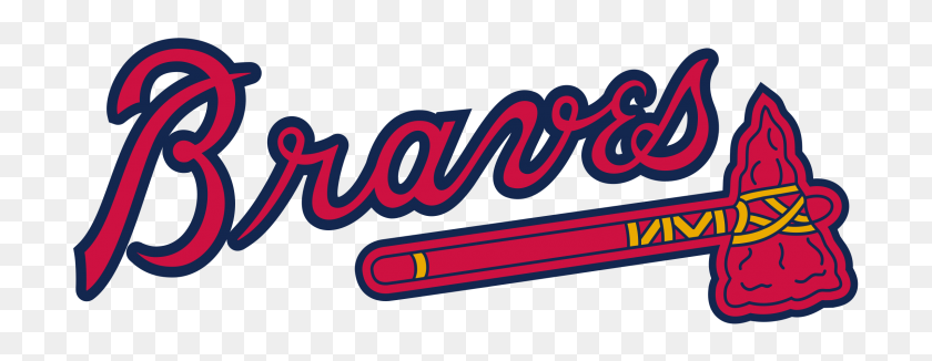 2400x819 Atlanta Braves Logo Imágenes Descarga Gratuita Imágenes Prediseñadas - Imágenes Prediseñadas De Atlanta
