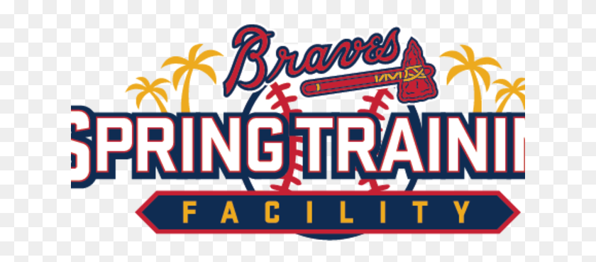640x309 Весенний Тренировочный Комплекс Atlanta Braves, Посещение Сарасоты - Логотип Braves Png