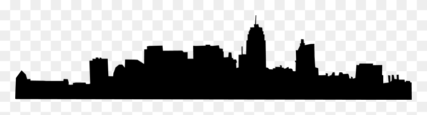 2744x585 Atlanta Skyline Clip Art - Atlanta Clipart