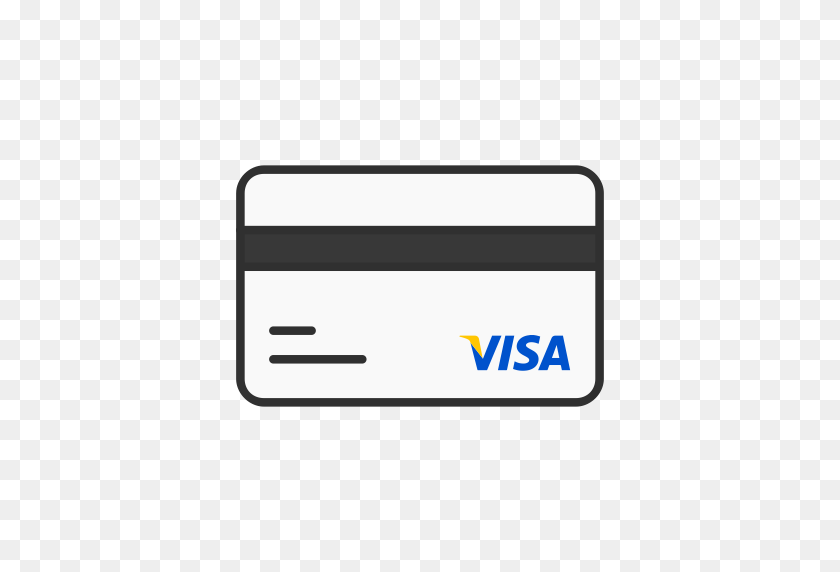 512x512 Банкомат, Кредитная Карта, Дебетовая Карта, Значок Карты Visa - Значок Кредитной Карты Png