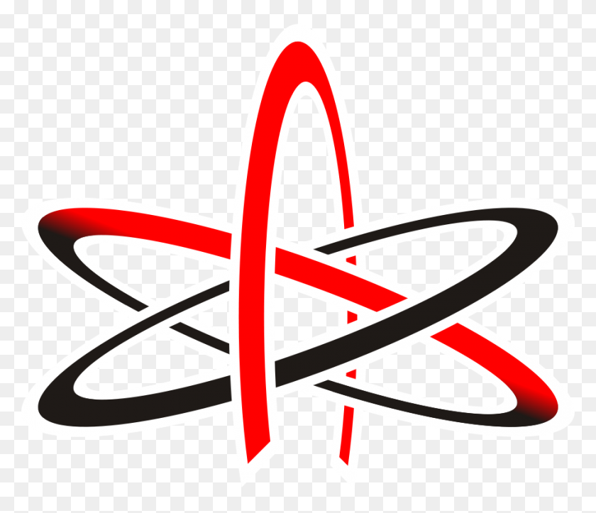 900x765 Atom Of Atheism Remixed Png Clip Arts For Web - Atom PNG