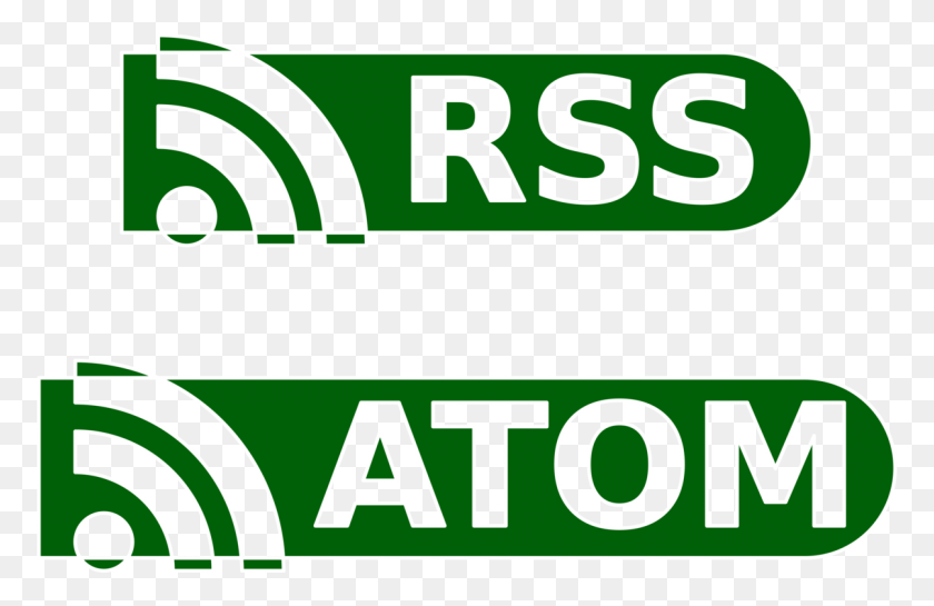 1204x750 Atom Rss Logo Web Feed Computer Icons - Feed Clipart