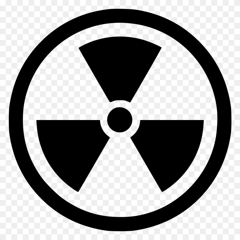 981x982 Peligro Atómico La Radiación Nuclear Radiactiva Png Icono Gratis - Radiactivo Png