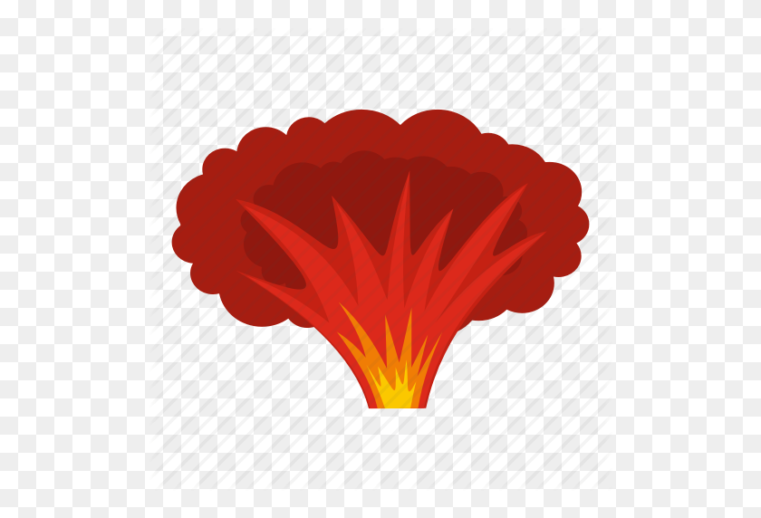 512x512 Атомный Взрыв, Взрыв, Бомба, Бум, Взрыв, Эффект, Значок Взрыва - Эффект Взрыва Png