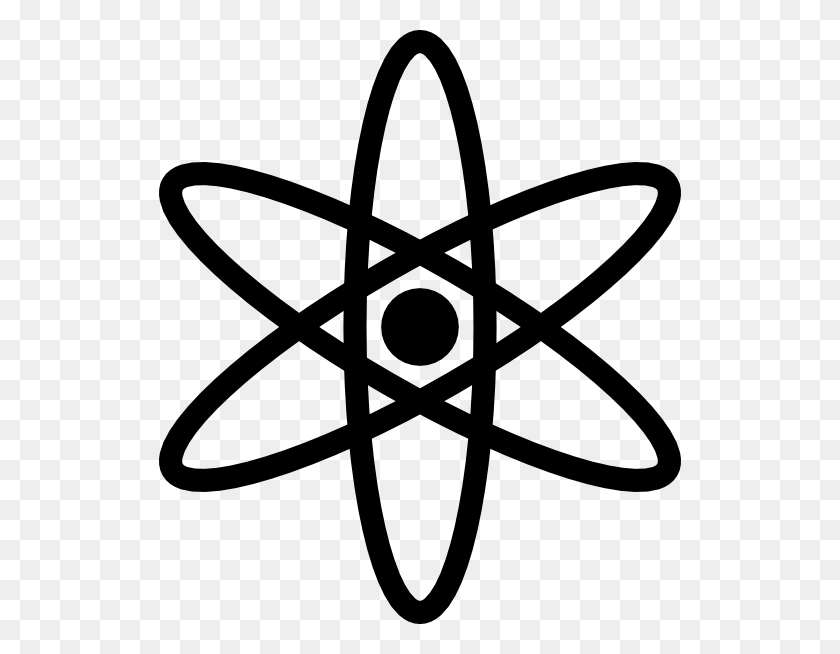 522x594 Atoms Cliparts - Nucleus Clipart